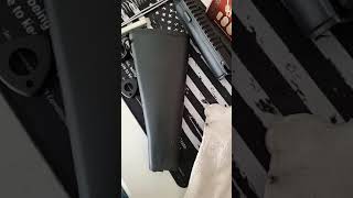 How to turn your ar15 stock from grey to black with this quick tip!