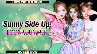 ☀️LOONA Seasons Project☀️ How would Summer Unit sing "Sunny Side Up" by Red Velvet?