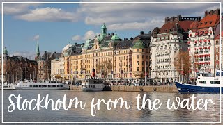 Stockholm from the water