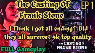 The Casting Of Frank Stone - I Think I got all ending?. Did they all survive? 4k top quality