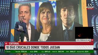 #EDITORIAL 10 días cruciales donde todos juegan