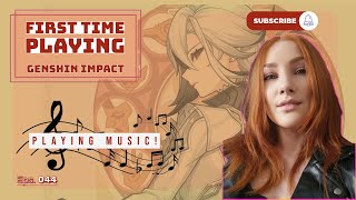 INAZUMA | Playing Music & Hitting the notes| First Genshin playtrough🔥