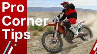 Dirt Bike Tips For More CORNER SPEED!