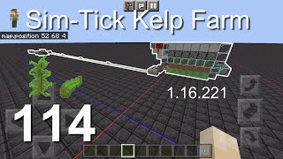 Minecraft Bedrock Tutorials(114) - How to build a Sim-Tick Kelp Farm (1.16.221)