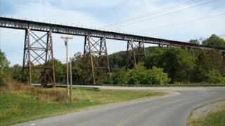 Cabooses, high trestles and tunnels of CSX/NS