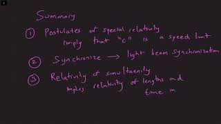 Special Relativity Lec 3 Part 4