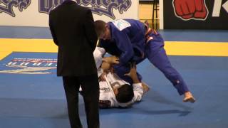 Wolfie Steel vs Tomas Salas III at 2014 IBJJF Worlds   Semi Finals