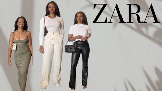 Fall Transitional | Classic Wardrobe Try-On | Feat. ZARA