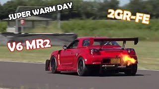 Socially Distanced track day with Slippy Grippy 1st June 2020 Castle Combe V6 MR2 SSTV