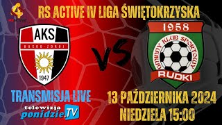 Mecz AKS 1947 Busko-Zdrój vs GKS Rudki - Transmisja LIVE