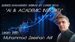 Webinar Series - AI & Academic Integrity - 08-03-2024