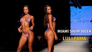 4K 60P ] Luli Fama  Swimwear Fashion Show EP-2 | Miami Swim Week 2023 | Paraiso Miami Beach