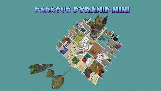 It's obviously a pyramid scheme. Parkour Pyramid mini | Minecraft map