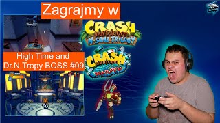 Zagrajmy w Crash Bandicoot N Sane Trilogy Warped 3 PC High Time and DR  N TROPY BOSS #09