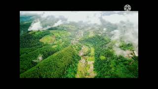 Drone View Kaki Gunung Gede - Pangrango, Cikaracak - Sukabumi. By Fimi X8 SE 2020