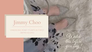 Jimmy Choo Romy 60 Pumps unboxing, outfit ideas & why you should wait for a sale! #jimmychoo #outfit