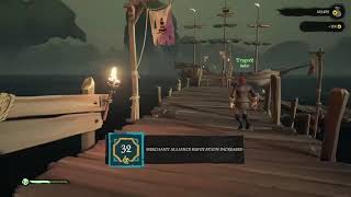 Sea of Thieves - guy try to pop barrel Karma served best cold