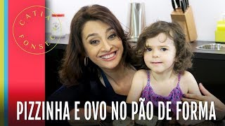 Catia Fonseca faz receitas com Luiza (filha da Titi Vidal)