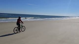 Cycling on The Beach in Jacksonville, Florida (VID 20220114 124110 JB)