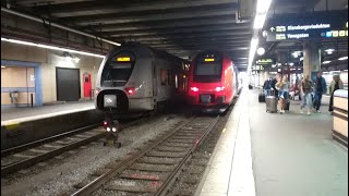 SJ, MTRX, Mälartåg, Arlanda Express, Flixtrain in Stockholm