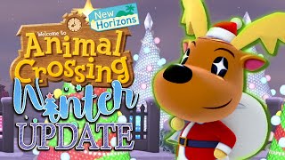 Winter Update Trailer Analysis for Animal Crossing New Horizons