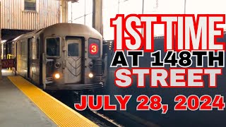 My First Time at 148th Street-Lenox Terminal: NYC Subway 3 Train - July 27, 2024