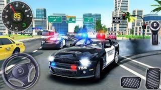 Police Car Driving School Simulator 3D - Real Multi-Storey Cars Parking - Android GamePlay #3