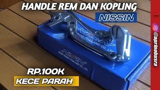 UNBOXING DAN REVIEW HANDLE REM NISSIN || 100 ribuan kece parah