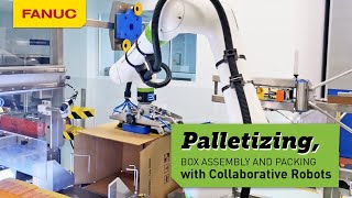 CRX Collaborative Robots: Cobot Packing and Palletizing