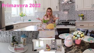 Decoración Primavera 2022🌷/Ideas como decorar la cocina🐇🐰