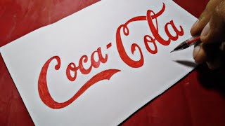 PINOY ARTIST DRAWS Coca Cola Logo | THE LETTER DUDE