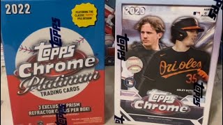 Box Battle! 2023 Topps Chrome and 2022 Platinum Anniversary