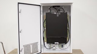 HM Cragg Capability Showcase: Customized Wall-Mounted NEMA 3R Enclosure