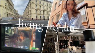 летний и самый душевный VLOG/ съёмки, прогулка по Питеру, первая главная роль, 5-минутное откровение