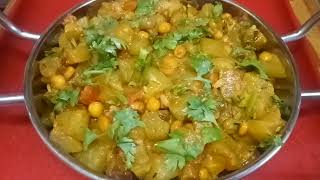 Ghia ki sabji with a twist! Healthy quick and yummy! Bottlegourd recipe! घीया की सब्जी अलग तरीके से!