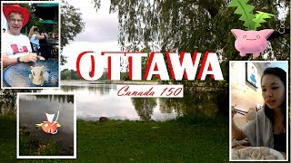 VLOG: DUMPLINGS AND POKEMON GO in OTTAWA! - part 1