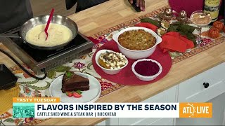 Flavors Inspired by the Season with Cattle Shed Wine & Steak Bar