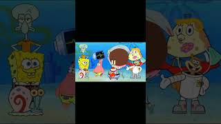 All Spongebob characters pop together #Shorts