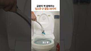 집 안 곰팡이를 싹 없애주는 청소꿀템 18가지 #shorts