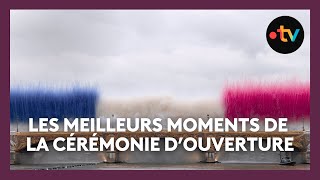 Les meilleurs moments de la cérémonie d'ouverture des JO de Paris 2024