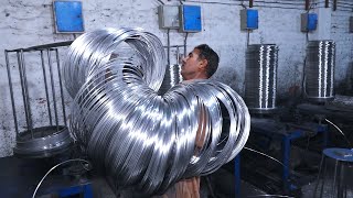 Production Process of aluminum Electric Wire