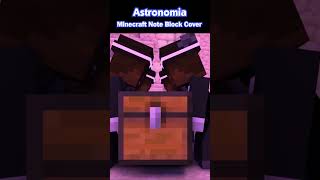 Minecraft Coffin Dance Song "Astronomia" Minecraft Note Block cover By Tony Igy #shorts