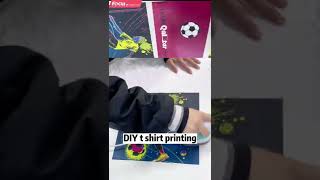 DIY t shirt printing by focus dtf printer#dtfprinter #tshirtprinter #worldcup