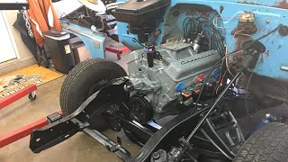 1966 C10 engine swap part 5