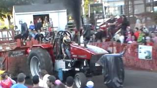 Case IH mx10 pulling Laurierville 2013 Fabien part2/3