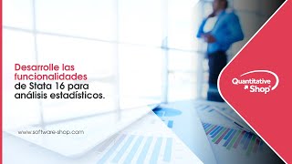 Desarrolle las funcionalidades de Stata 16 para análisis estadísticos