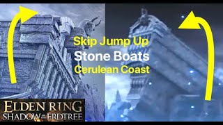 Elden Ring: Skip Jump Up Coffin Boats (Reach Top of Numen Stone Ships) in Cerulean Coast