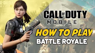 How To Play Battle Royale In Cod Mobile ( For Begginers ) In Hindi