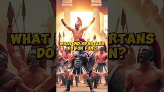 What did Spartans do for fun?❗#shorts #shortvideo #education #ancienthistory