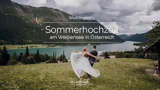 Weddingstory - Sommerhochzeit am Weißensee in Österreich